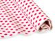 ST Krep leter 50x200cm white/red