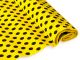 ST Krep leter 50x200cm yellow/black