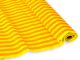 ST Krep leter 50x200cm yellow/orange stripes