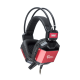 HEADSET GH-1646 JAGUAR BLACK/RED