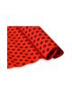 ST Krep leter 50x200cm red/black