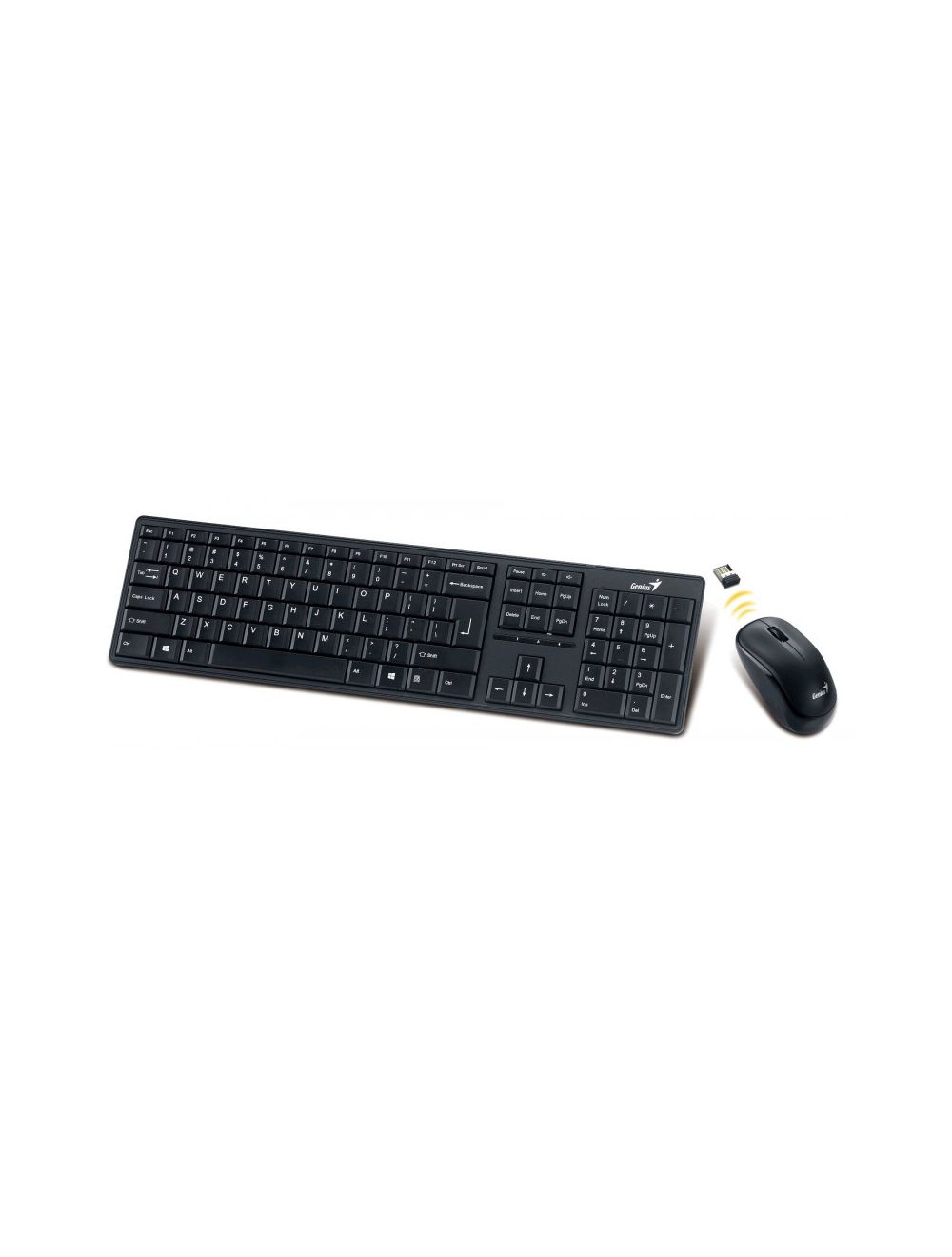 Genius Keyboard Mouse Wireless SlimStar 8000ME USB